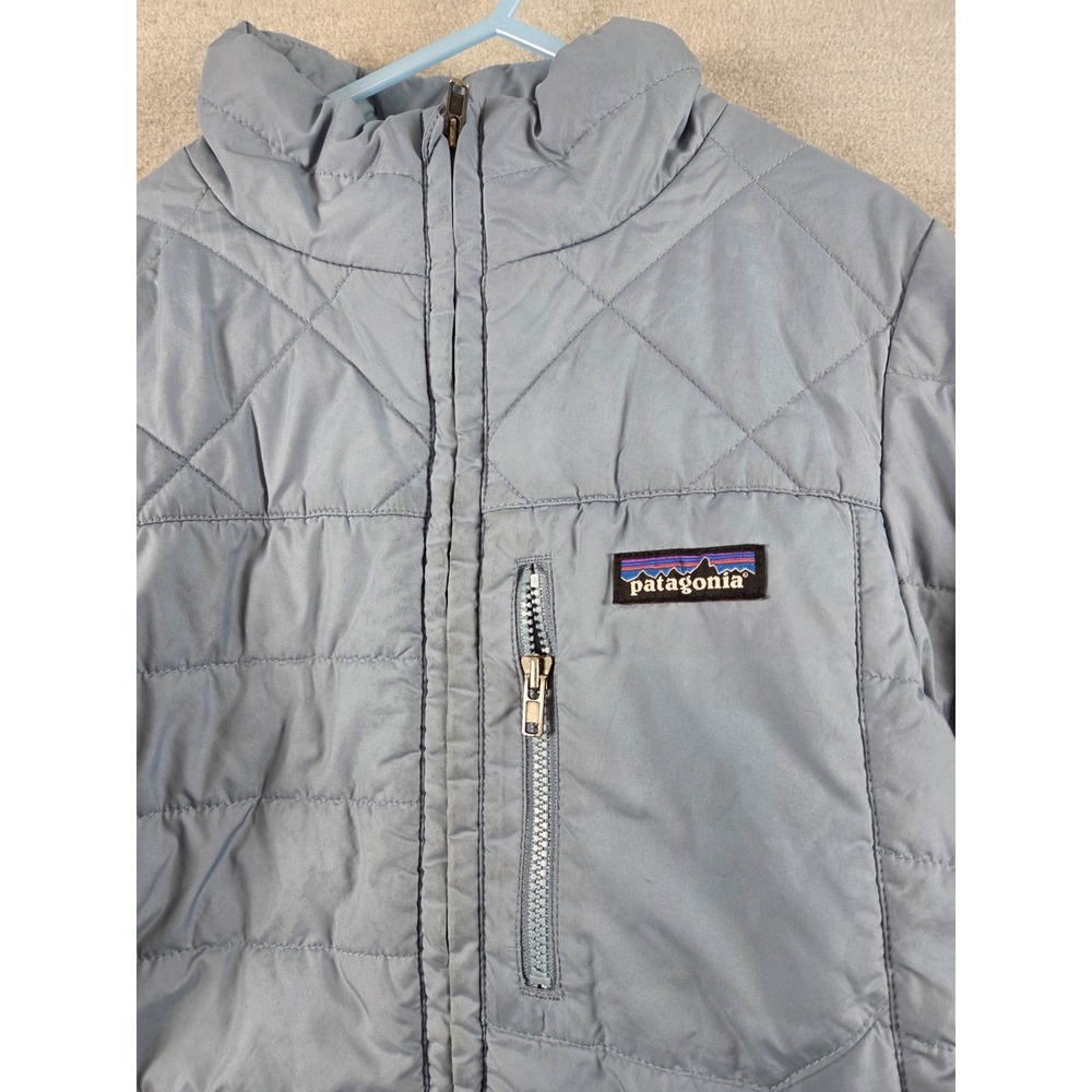 Patagonia Kids Light Gray Puffer Jacket